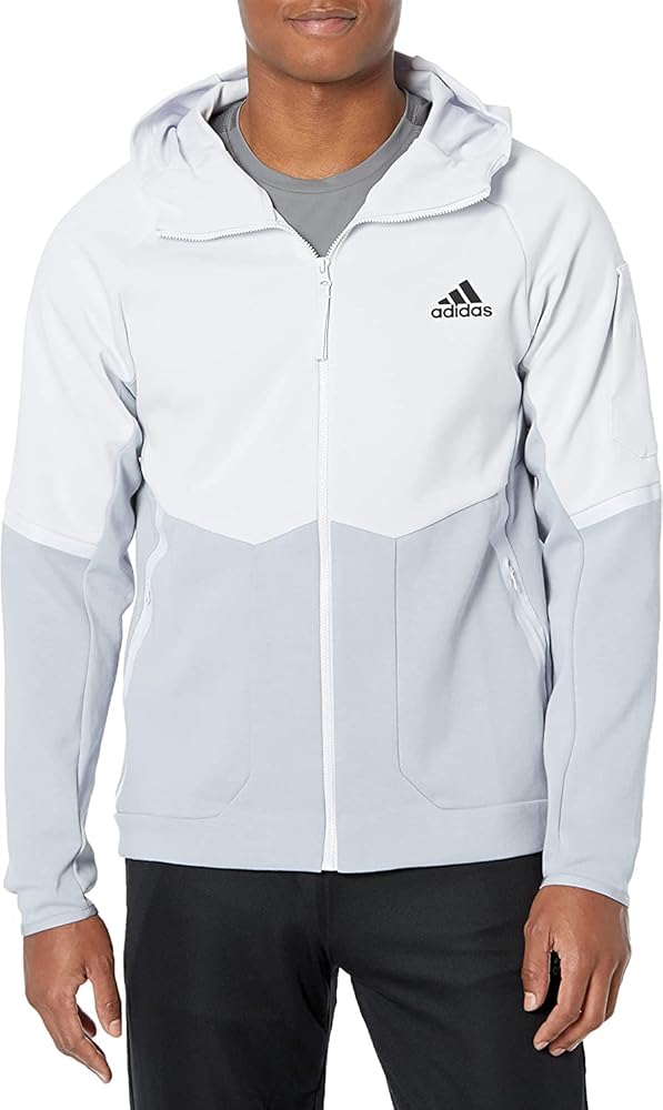 専用　HHRL TRACK JACKET 23-24 SAGE GRAY XL adidas Men's Designed 4 Game Day Fullzip, Dash Grey, Medium